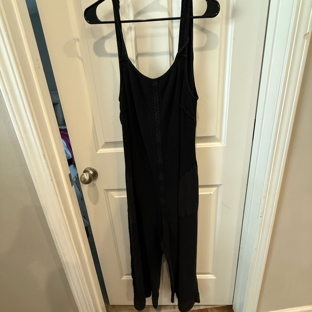 Free People Black Jumpsuit